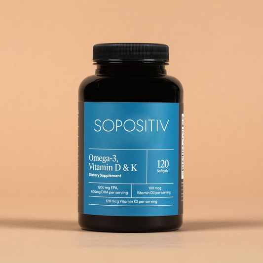 Sopositiv Omega-3 + Vitamin D3 & K2